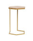 Фото #6 товара Glam Nesting Tables: Handcrafted Acacia & Iron