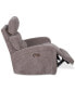 Фото #22 товара Stellarae Fabric Power Recliner with USB, Created for Macy's