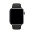 Фото #4 товара Apple 44mm Black Sport Band - S/M & M/L - Watch strap - Fluoroelastomer - 44 mm