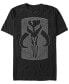 Фото #1 товара Men's Star Wars Mandalorian Warriors Tusk Clan Logo Short Sleeve T-shirt