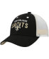 Фото #1 товара Preschool Unisex Black, White New Orleans Saints Core Lockup Mesh Back Snapback Hat