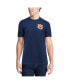 Фото #4 товара Men's Navy Auburn Tigers Baseball Flag Comfort Colors T-shirt