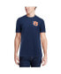 Men's Navy Auburn Tigers Baseball Flag Comfort Colors T-shirt