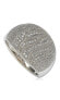 ფოტო #1 პროდუქტის Suzy Levian Sterling Silver Cubic Zirconia Pave Wave Band Ring