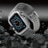 Hurtel Protect Strap Band opaska z etui do Watch 7 / 6 / 5 / 4 / 3 / 2 / SE (41 / 40 / 38mm) obudowa pancerny pokrowiec na zegarek szary