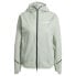 ADIDAS Xperior Light Rain Dry jacket Silver Green, XS - фото #4