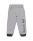 ფოტო #3 პროდუქტის Toddler Boys Black and Heathered Gray UCF Knights Poppies Pullover Hoodie and Sweatpants Set