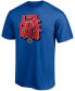 Men's Royal LA Clippers Post Up Hometown Collection T-shirt