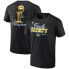Фото #3 товара Men's Black Golden State Warriors 2022 NBA Finals Champion Roster Signature T-Shirt