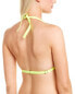 Sports Illustrated Swim Triangle Bikini Top Women's Yellow Xs