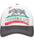 Women's White, Charcoal Pitstop Trucker Snapback Hat
