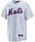 Фото #2 товара Men's Francisco Lindor White New York Mets Home Replica Player Jersey