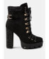 Фото #1 товара Women's birch block heeled ankle boots