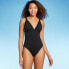 Фото #1 товара Women's Ribbed Triangle One Piece Swimsuit - Shade & Shore