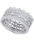 4-Pc. Set Cubic Zirconia Stackable Bands in Sterling Silver
