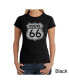 ფოტო #1 პროდუქტის Women's Word Art T-Shirt - Route 66