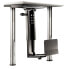 ROLINE PC Holder with rotation function - black - Desk-mounted CPU holder - 30 kg - Black - Steel - 0 - 90° - 23.4 cm