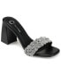 ფოტო #1 პროდუქტის Women's Sashaa Braided Rhinestone Sandals