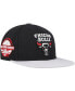 ფოტო #2 პროდუქტის Men's Black, Gray Chicago Bulls Core Snapback Hat