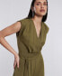 ფოტო #8 პროდუქტის Women's Wide-Leg Tie-Waist Jumpsuit