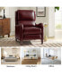 Фото #38 товара Leather Pushback Recliner chair with Adjustable Backrest for Livingroom
