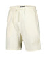 Фото #3 товара Men's Cream Atlanta Braves Neutral Fleece Shorts