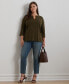 ფოტო #4 პროდუქტის Plus Size 3/4-Sleeve Tunic