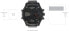Diesel Men's Boltdown Quartz Leather Chronograph Watch, Color: Black (Model: ...