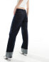 Фото #8 товара Mango straight leg turn up jeans in dark blue