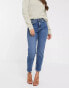 Фото #1 товара Vero Moda – Jeans aus Baumwolle mit geradem Bein in Mittelblau - MBLUE