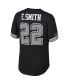 Men's Emmitt Smith Black Dallas Cowboys Retired Player Name and Number Mesh Top