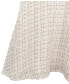 ფოტო #4 პროდუქტის Big Girls Faux Buttons Boucle Dress