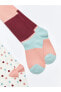 Desenli Kız Çocuk Külotlu Çorap 2'li