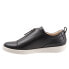 Фото #4 товара Trotters Anika T2173-001 Womens Black Narrow Leather Lifestyle Sneakers Shoes 8