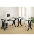 Marietta 3-Piece L-Shape Computer Desk Set