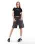 Фото #3 товара Calvin Klein Jeans institutional graphic baby tee in black