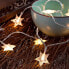 DECORATIVE LIGHTING Stars Garland Lights 10 LEDS 1.3 m