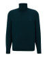 Фото #3 товара Men's Regular-Fit Roll Neck Extra-Fine Merino Wool Sweater