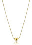 Фото #1 товара Romantic Gold Plated Heart Lilah Necklace EWN23093G