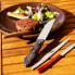 Нож для мяса Amefa Pizza Bois Металл Деревянный (21 cm) (Pack 12x)