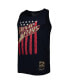 Фото #3 товара Men's Navy Tampa Bay Rays Cooperstown Collection Stars and Stripes Tank Top