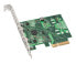 Sonnet BRD-UPGRTB3-SE2 - PCIe - Thunderbolt 3 - Green - Silver - 40 Gbit/s - 1.75 Gbit/s - 0 - 35 °C