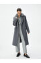 Фото #10 товара Пальто Koton Long Coat with Removable Faux Fur Trim
