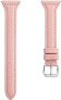Фото #2 товара Slim leather strap for Samsung Galaxy Watch - Pink 20 mm
