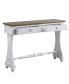 Фото #2 товара Carminda Console Table in Antique White Finish