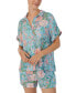 Women's 2-Pc. Short-Sleeve Boxer Pajamas Set