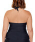 Plus Size Halter Tankini Top, Created for Macy's