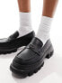 Tommy Jeans chunky loafers in black