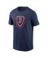 Фото #3 товара Men's Navy Boston Red Sox Crest Local Team T-shirt