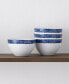 Rill Set of 4 Cereal Bowls, Service for 4